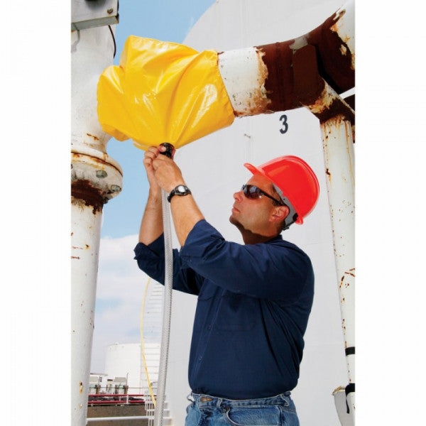 lekkage opvangsysteem als er lekkage is aan een buis, te koop bij absorptieshop.nl