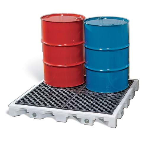 Lekbak met rooster | deck modulair