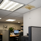 Lekkage gebouw plafond kantoor