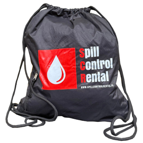 Professionele spill kit rugzak met absorptiemateriaal voor veilige absorptie op de werkvloer