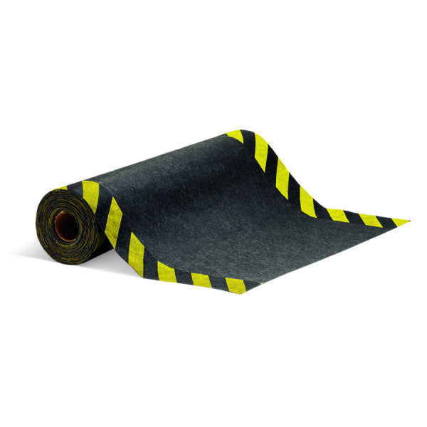 Absorberende vloermat -  Grippy® Safety Borders - 91 cm x 15.2 mtr