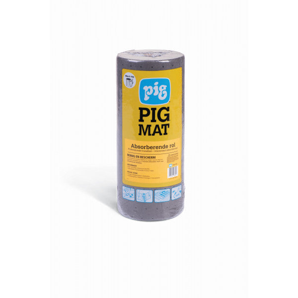 PIG Universal Mat Roll Light Weight – universele absorptiemat op rol voor olie, water en oplosmiddelen MAT1990, absorptieshop.nl Breda