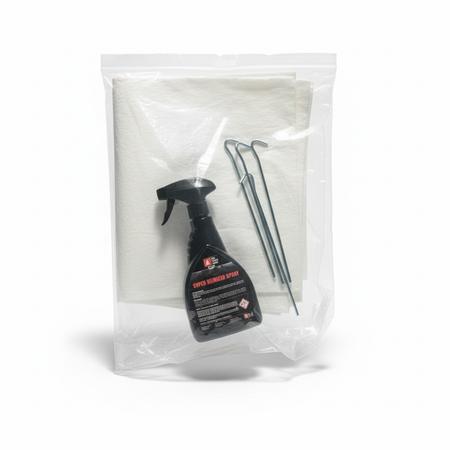 Grondzeil accessoires met absorptiedoeken spray voor auto kartmotor