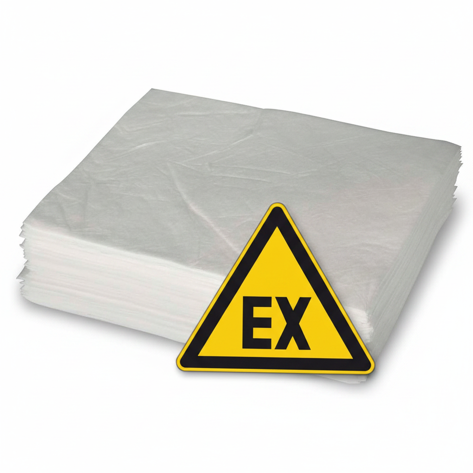Anti-statische absorptiepads met EX-teken
