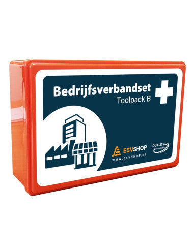 EHBO koffer B voor voertuigen en extra ondersteuning voor binnenvaartschepen, bedrijfswagens en landbouwvoertuigen, absorptieshop.nl