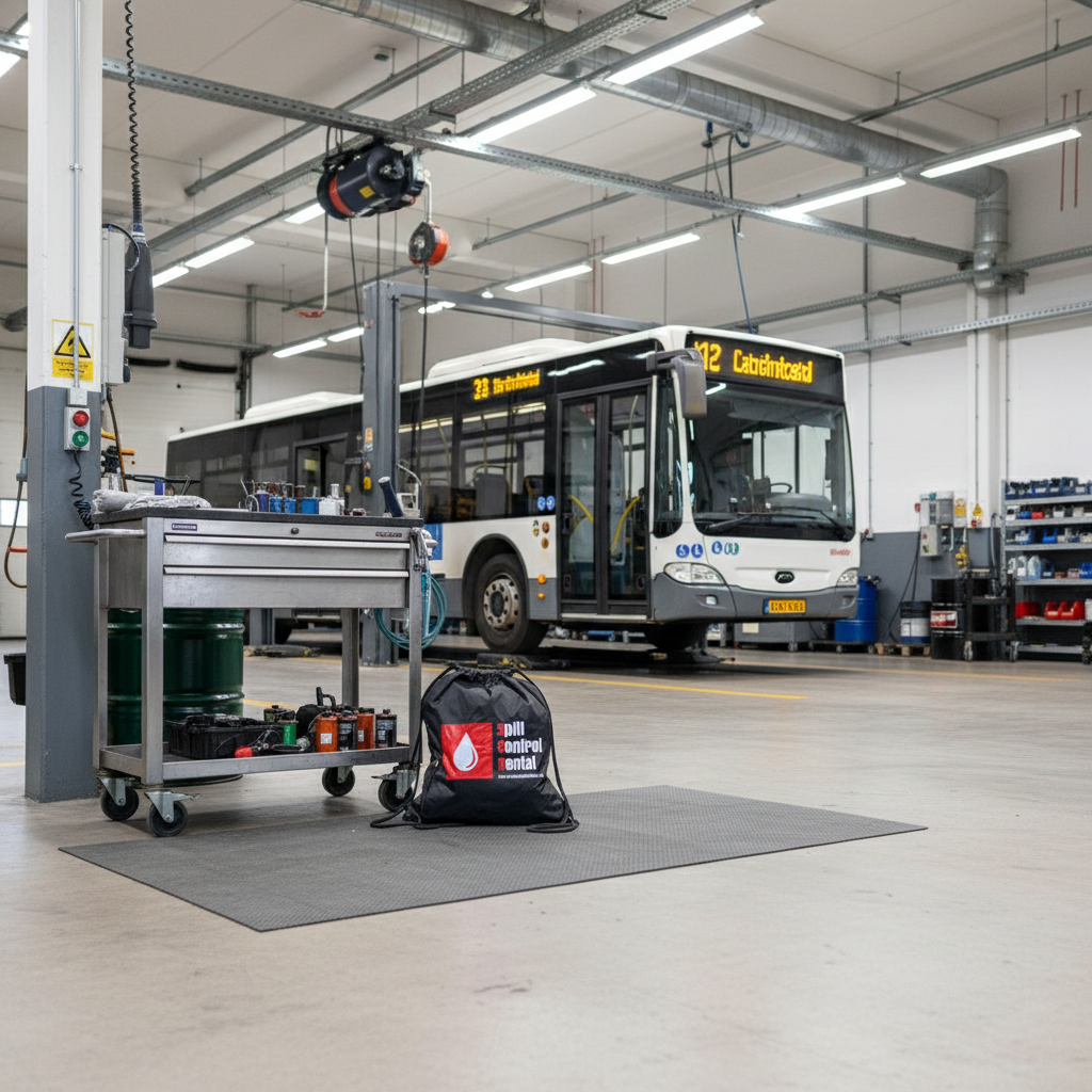 First response spill kit rugzak in servicebus