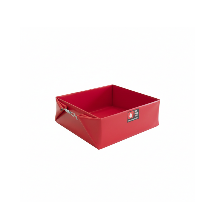 Deze compacte, opvouwbare lekbak is dé oplossing voor lekkages op locatie. Dankzij het lichte ontwerp en snelle gebruik, alleen uitklappen, snel klaar