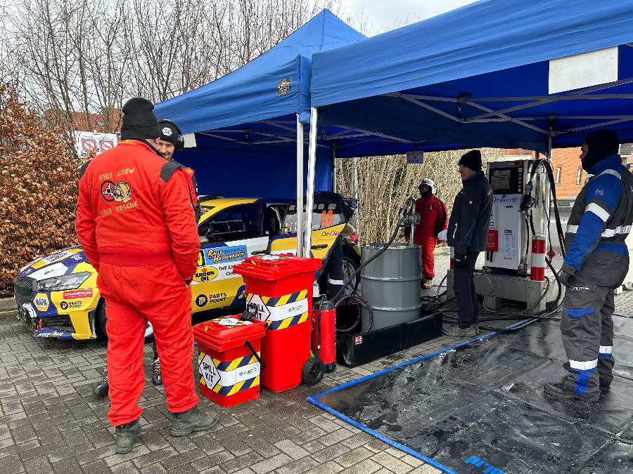 lekmatten voor olie en brandstof lekkage