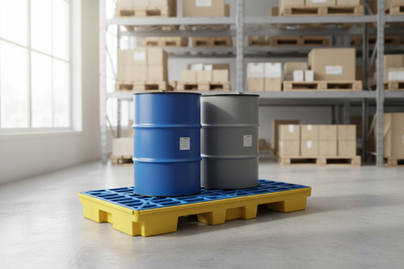 Modulair koppelbaar spill deck systeem voor meerdere vaten