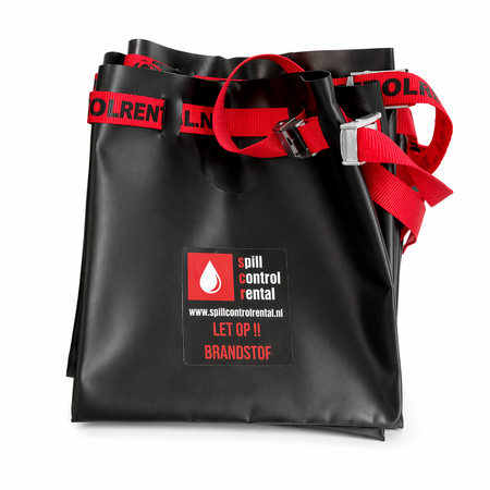 Lekzak om lekkende olie uit flenzen of afsluiters op te vangen, absorptieshop.nl