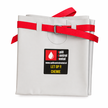 spillbag chemie small, lekzak om chemicaliën op te vangen uit lekkende afsluiters of flenzen, absorptieshopabsorptieshop