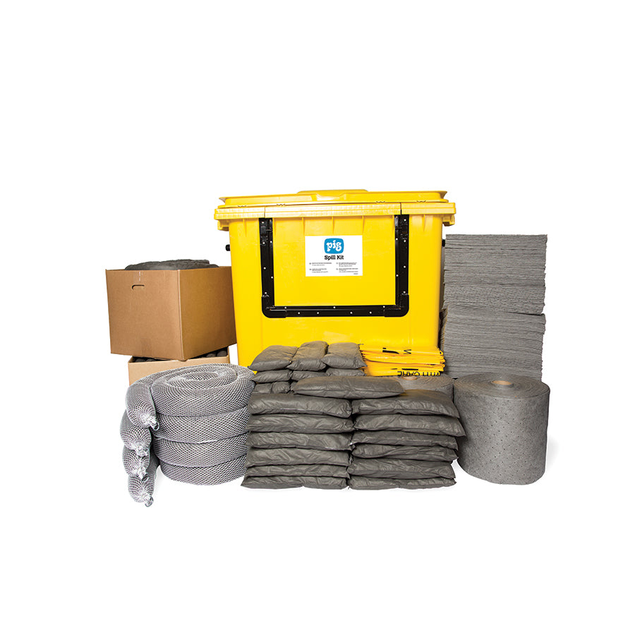 Spill kit container 1.000 liter - universeel