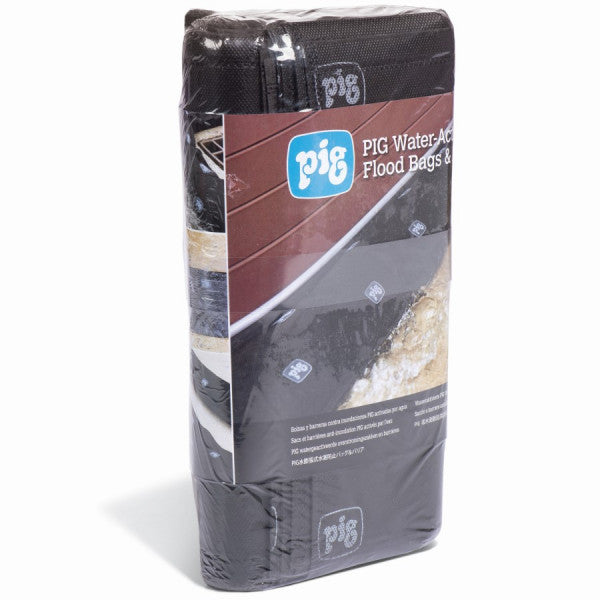 Voorkom wateroverlast met water absorberende zakken. Zwellen direct op en vormen een stevige waterkering. Ideaal bij lekkage en hevige regen.